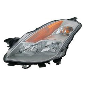 Headlight Assembly Composite Left w/o HID for Nissan Altima Coupe 2008-2009