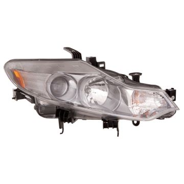 Headlight Assembly Composite Left Halogen CAPA for Nissan Murano 2009-2014