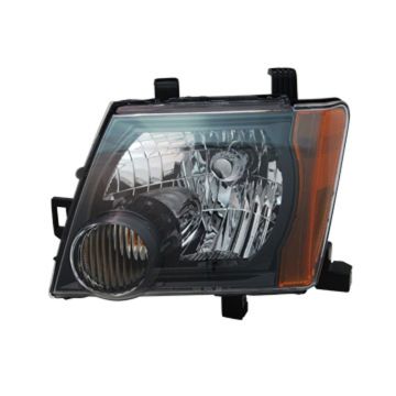 Headlight Assembly Composite Left Black Bezel for Nissan Xterra 2008-2015