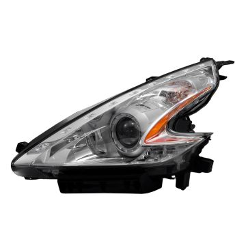 Headlight Assembly Composite Left for Nissan 370Z Coupe Convertible 2009-2017
