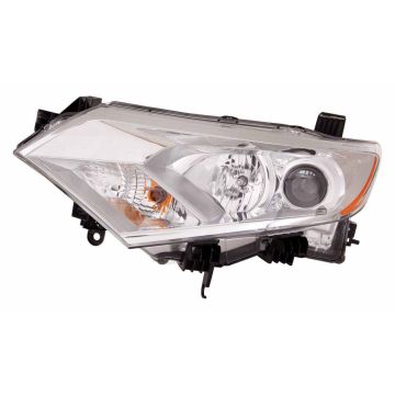 Headlight Assembly Composite Left Halogen CAPA for Nissan Quest 2011