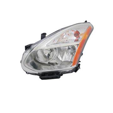 Headlight Assembly Composite Left Halogen for Nissan Rogue 2011-2012
