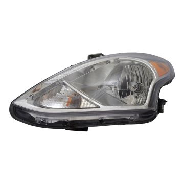 Headlight Assembly Composite Left CAPA for Nissan Versa Sedan 2015-2019