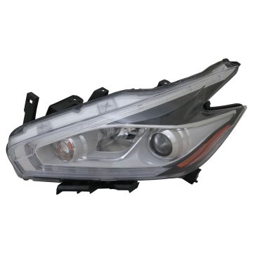 Headlight Assembly Composite Left Halogen for Nissan Murano 2015-2016