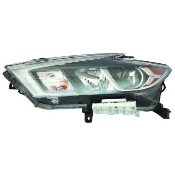 Headlight Assembly Composite Left Halogen for Nissan Maxima S SL SV 2016-2018