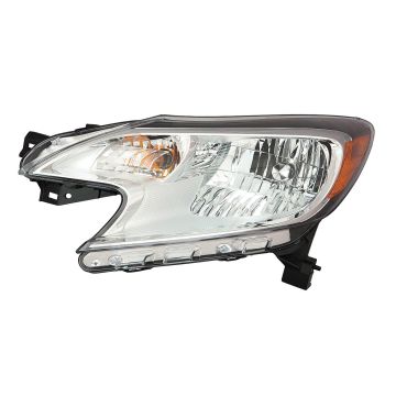Headlight Assembly Composite Left CAPA for Nissan Versa Note SR 2015-2016
