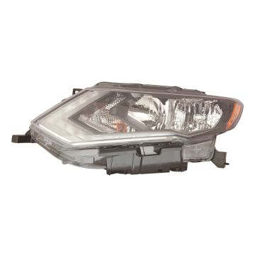 Headlight Assembly Composite Left Halogen for Nissan Rogue 2017-2020