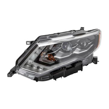 Headlight Assembly Composite Left LED CAPA for Nissan Rogue 2017-2018
