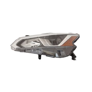 Headlight Assembly Composite Left Halogen w/o Auto Leveling for Nissan Altima 2019-2021