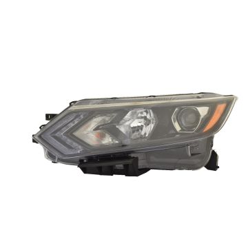 Headlight Assembly Composite Left Halogen for Nissan Qashqai Rogue Sport