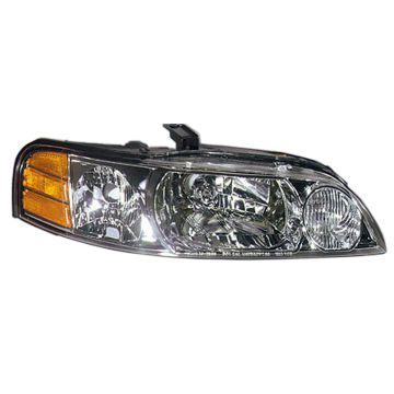 Headlight Assembly Composite Right Includes Park/Signal Lamps for Nissan Altima 2000-2001