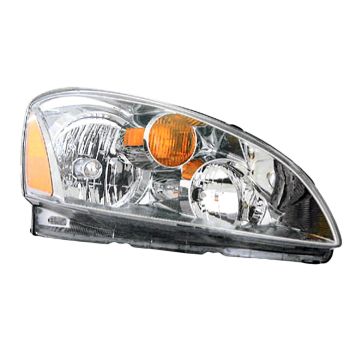 Headlight Assembly Composite Right Includes Park/Signal Lamps w/o HID for Nissan Altima 2002-2004