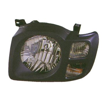 Headlight Assembly Composite Right for Nissan Xterra XE 2002-2004