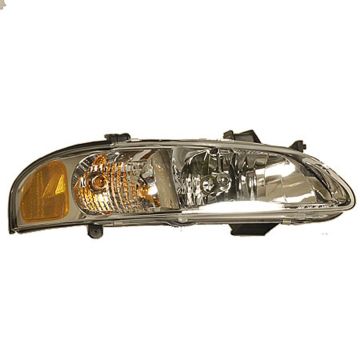 Headlight Assembly Composite Right for Nissan Sentra XE GXE Sport GXE CA Limited Edition 2002-2003