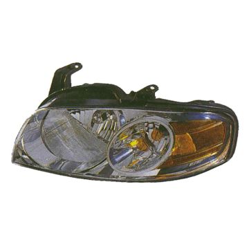 Headlight Assembly Composite Right for Nissan Sentra S Base 2004-2006