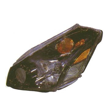 Headlight Assembly Composite Right Black Bezel for Nissan Quest 2004-2009