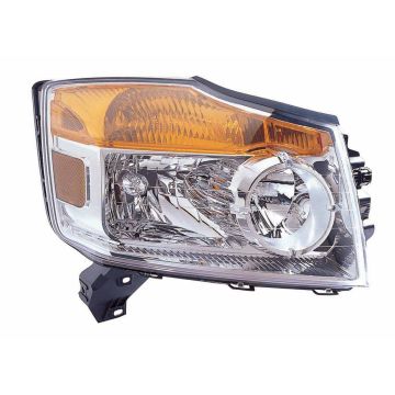 Headlight Assembly Composite Right CAPA for Nissan Armada 2008-2015