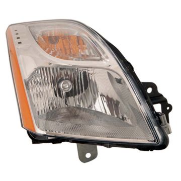 Headlight Assembly Composite Right for Nissan Sentra S SL Base 2010-2012