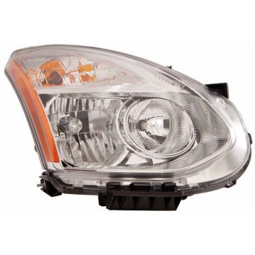 Headlight Assembly Composite Right Halogen CAPA for Nissan Rogue 2011-2012