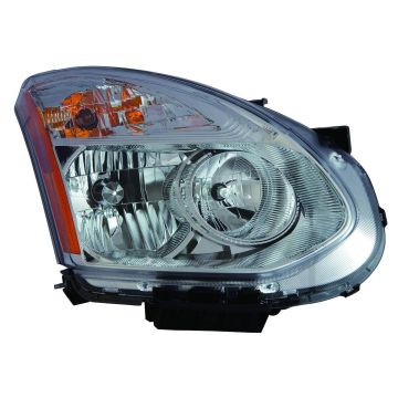 Headlight Assembly Composite Right Halogen CAPA for Nissan Rogue 2013