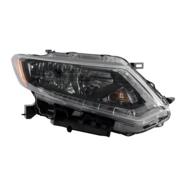 Headlight Assembly Composite Right Halogen for Nissan Rogue 2014-2016