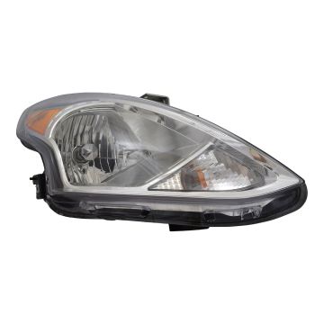 Headlight Assembly Composite Right CAPA for Nissan Versa Sedan 2015-2019