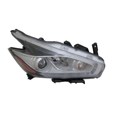 Headlight Assembly Composite Right Halogen CAPA for Nissan Murano 2015-2016