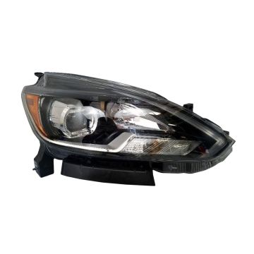 Headlight Assembly Composite Right LED CAPA for Nissan Sentra FE+S 2016