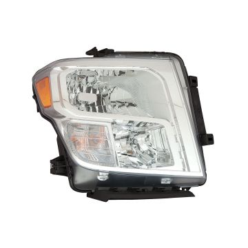 Headlight Assembly Composite Right Halogen CAPA for Nissan TITAN XD 2016-2019