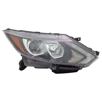 Headlight Assembly Composite Right Halogen CAPA for Nissan Qashqai Rogue Sport