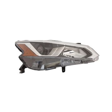 Headlight Assembly Composite Right Halogen w/o Auto Leveling for Nissan Altima 2019-2021