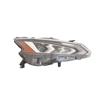 Headlight Assembly Composite Right LED w/o Auto Leveling for Nissan Altima 2019-2022