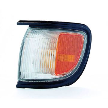 Side Marker Light Assembly Front Left w/Black Rim To 12/98 for Nissan Pathfinder 1996-1999
