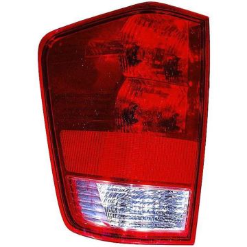 Tail Light Assembly Left w/o Utility Compartment CAPA for Nissan TITAN 2004-2015