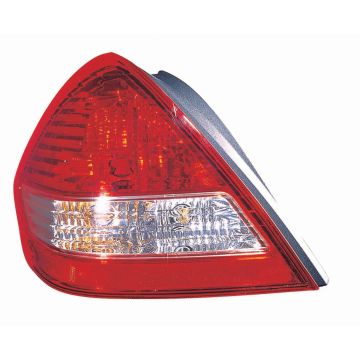 Tail Light Assembly Left CAPA for Nissan Versa Sedan 2007-2011