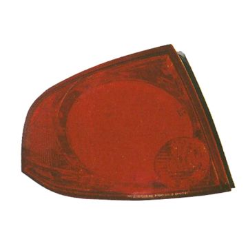 Tail Light Assembly Right Quarter Panel Mounted for Nissan Sentra S Base 2004-2006