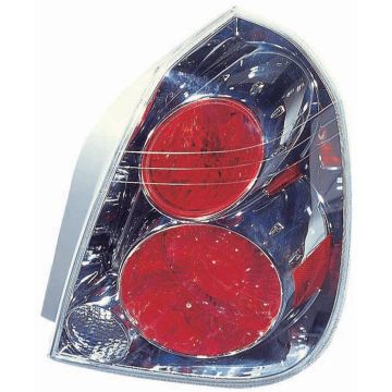 Tail Light Assembly Right w/Chrome Rim CAPA for Nissan Altima S SL SE Base 2005-2006