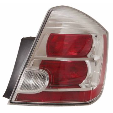 Tail Light Assembly Right CAPA for Nissan Sentra S SL Base 2010-2012
