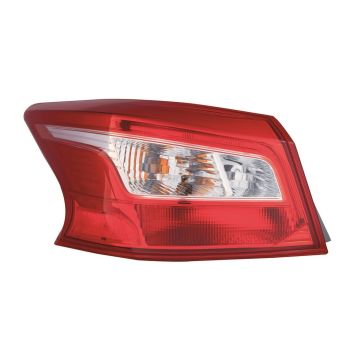 Tail Light Assembly Left Outer for Nissan Sentra 2016-2019