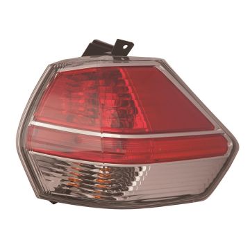 Tail Light Assembly Right Outer CAPA for Nissan Rogue 2014-2016