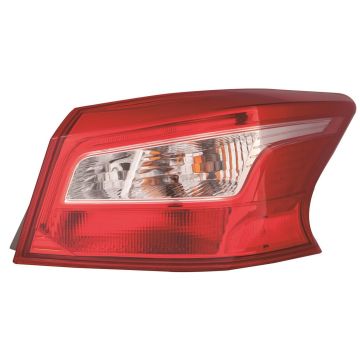 Tail Light Assembly Right Outer for Nissan Sentra 2016-2019