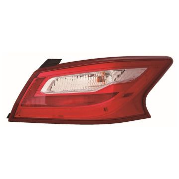 Tail Light Assembly Right Outer w/Smoke Lens for Nissan Altima Sedan 2017