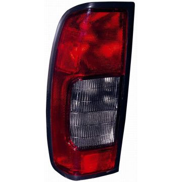 Tail Light Housing Left From 10/99 Includes Lens CAPA for Nissan Frontier 2000-2004