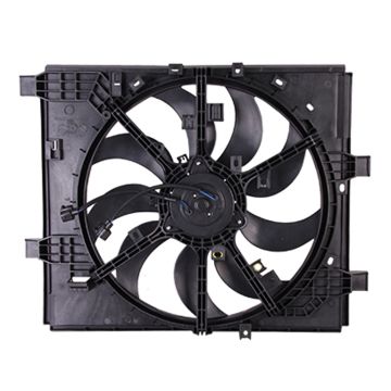 Engine Cooling Fan Assembly Motor/Blade/Shroud Assy for Nissan Juke S SL SV Nismo Nismo RS 2015-2017