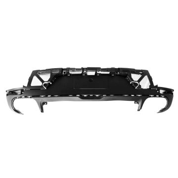Spoiler Rear w/o Sport Design Pkg Black for Porsche Macan S Base 2015-2018