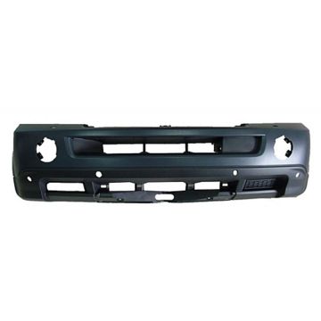 Bumper Cover Front w/o HST w/Adaptive Cruise Control w/Park Assist Textured Lower Primed for Land Rover Range Rover Sport Supercharged 2006-2009