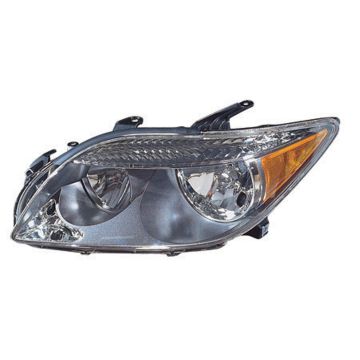 Headlight Assembly Composite Left Lens & Housing CAPA for Scion tC 2005-2007