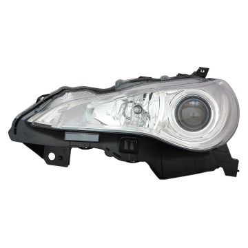 Headlight Assembly Composite Left Halogen CAPA for Scion FR-S 2013-2016