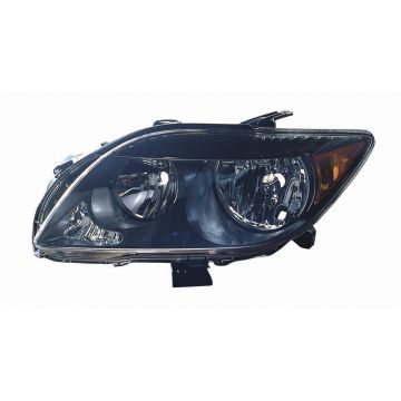 Headlight Lens Housing Left w/Base Pkg CAPA for Scion tC 2007-2009