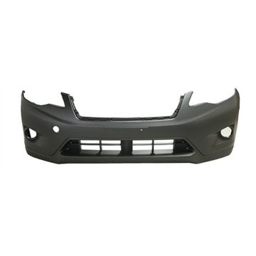 Bumper Cover Front w/Textured Lower Primed for Subaru XV Crosstrek 2013-2015
